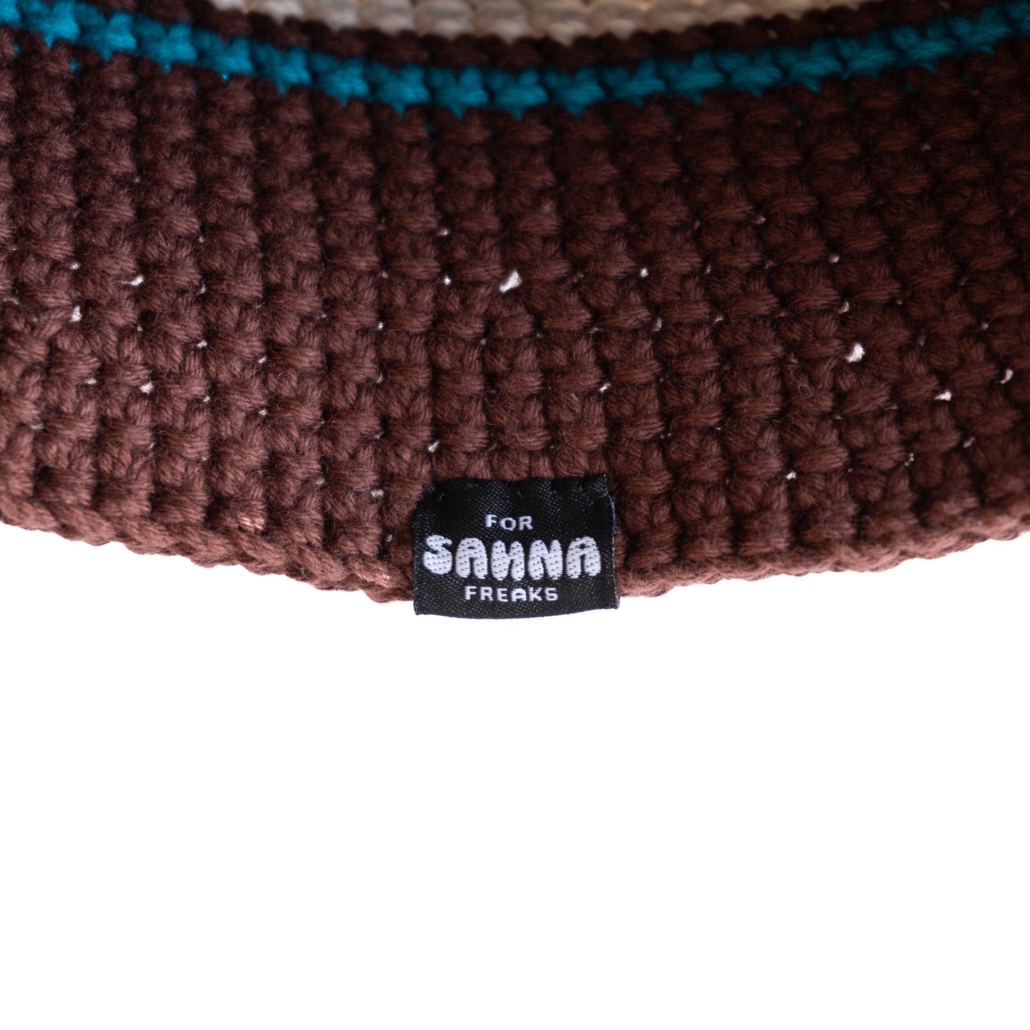 Steam Crusher Hat -klassika- BROWNxBLUE