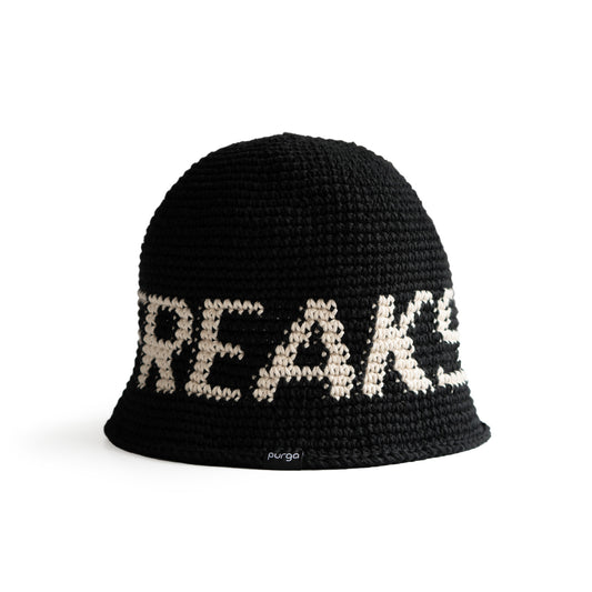 Steam Crusher Hat -SAUNA FREAKS- BLACK