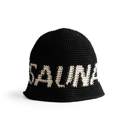 Steam Crusher Hat -SAUNA FREAKS- BLACK