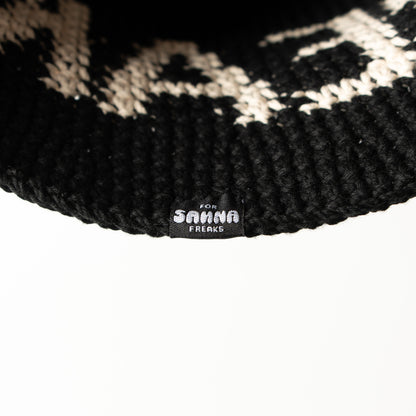 Steam Crusher Hat -SAUNA FREAKS- BLACK