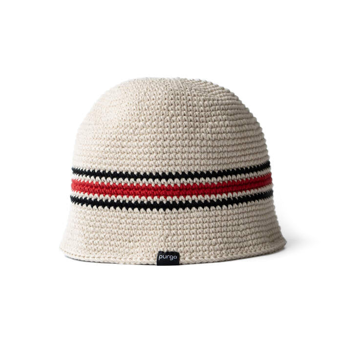 Steam Crusher Hat -klassika- CREAMxRED